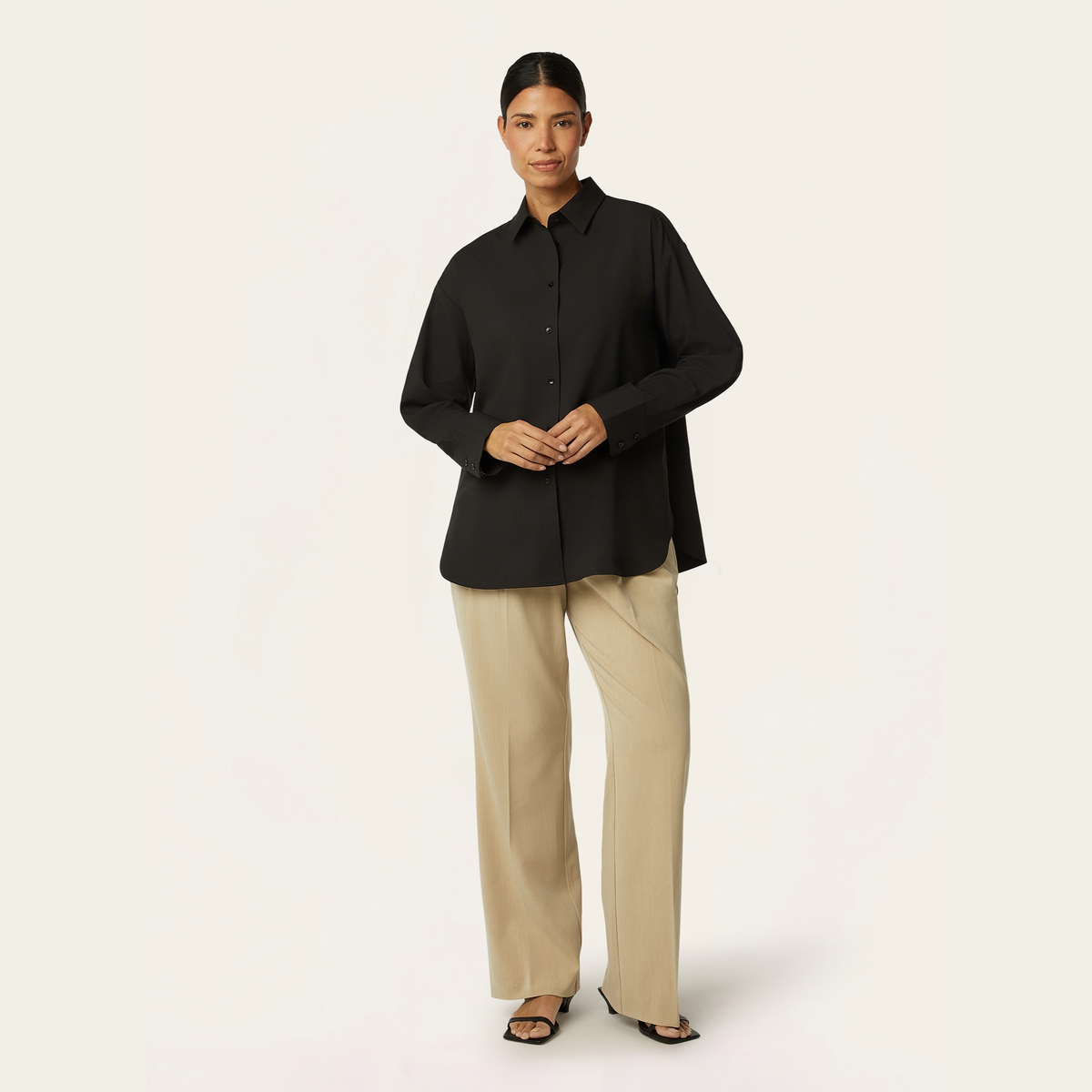 Relaxed Blouse - Black