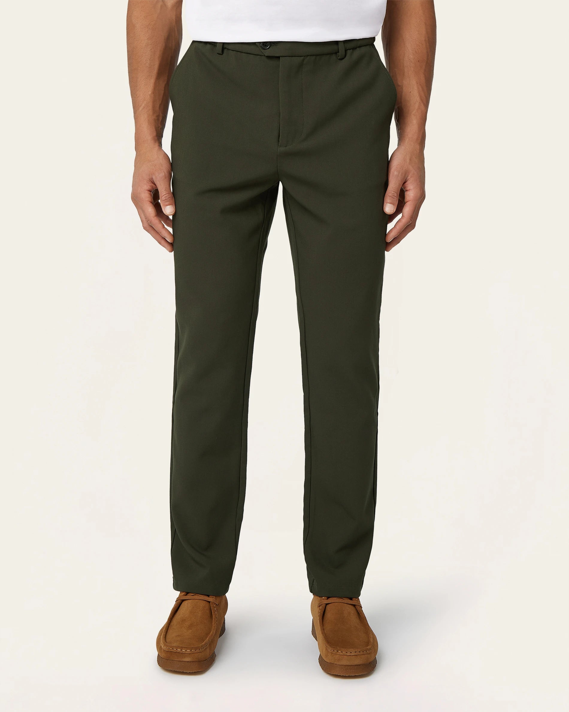 Regular Classic Pants Dark Green