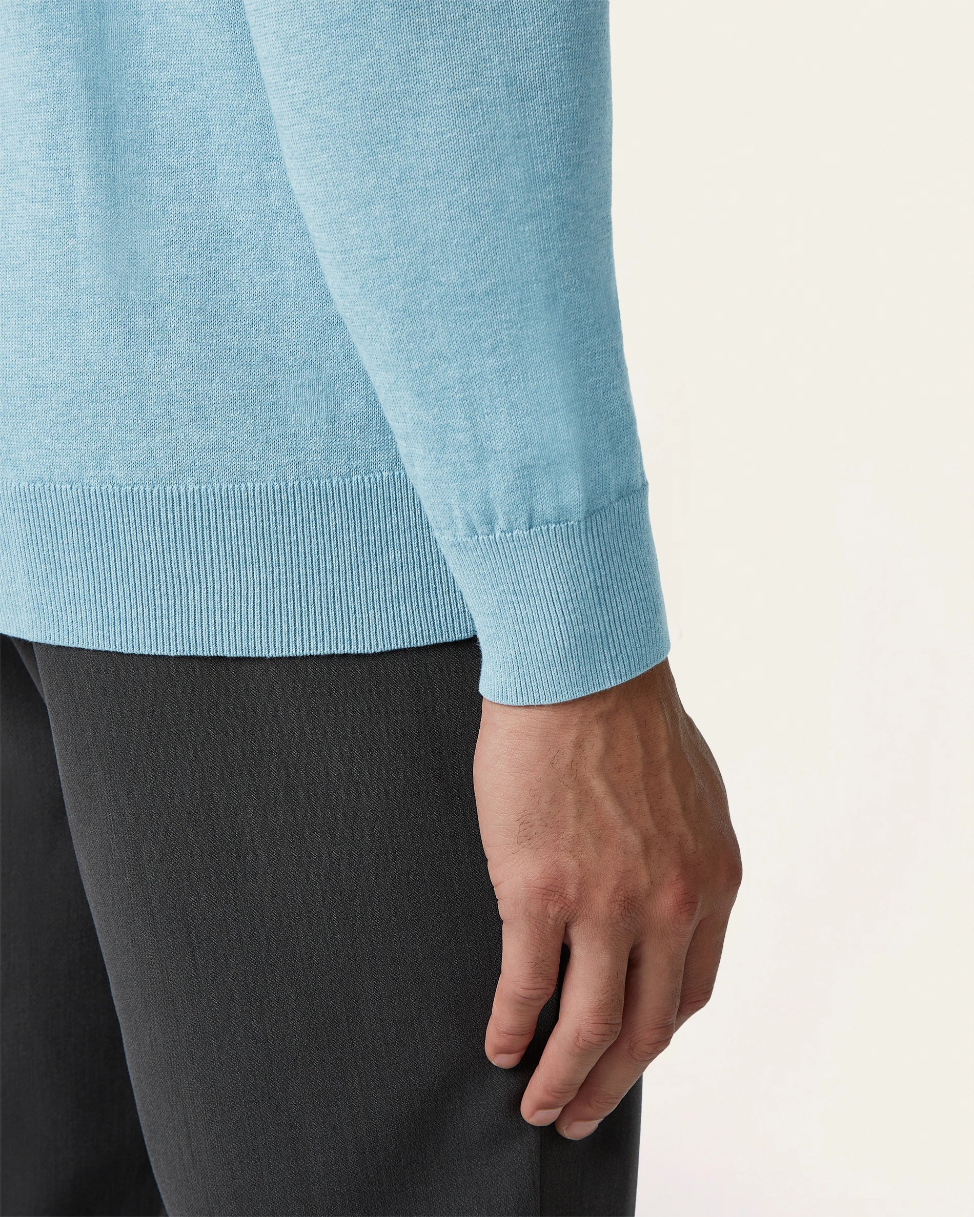 Seawool Crewneck Light Blue