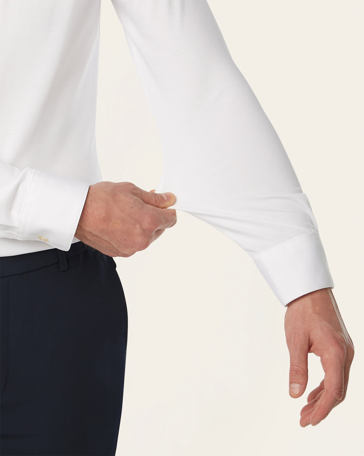 Shirt jacket & Knitted non-iron shirt bundle