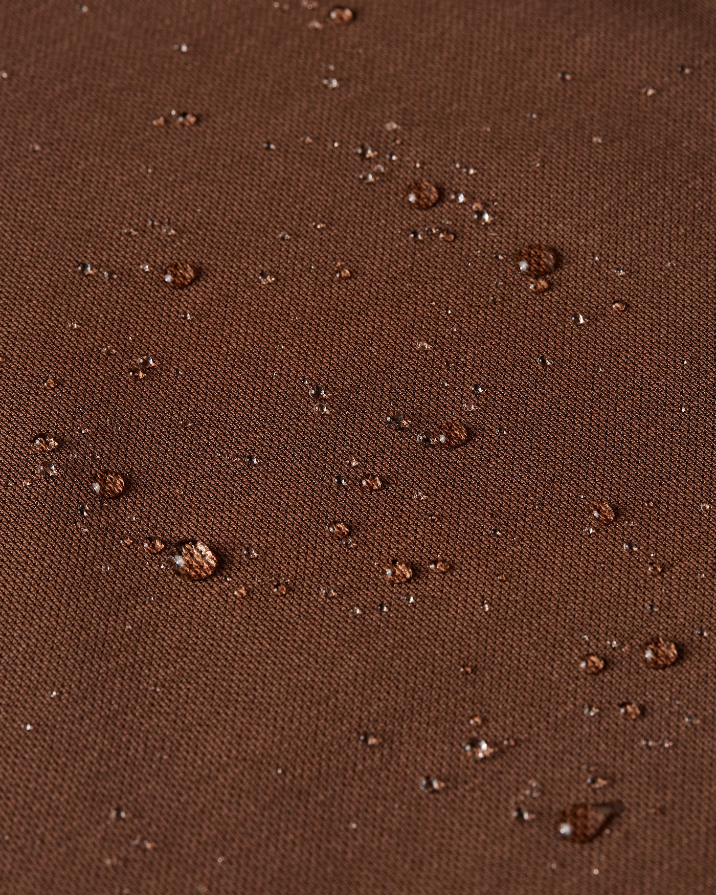 Knitted non-iron shirt Brown