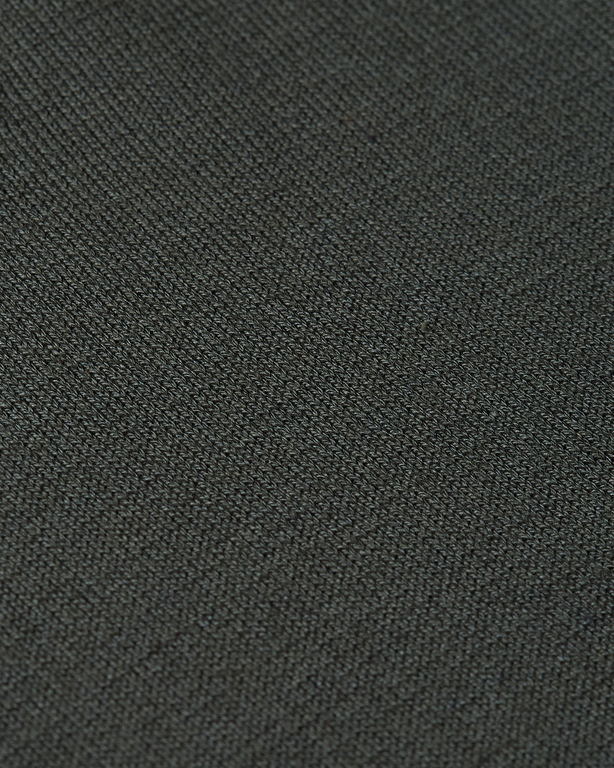 Knitted Long-sleeve Polo Dark Grey