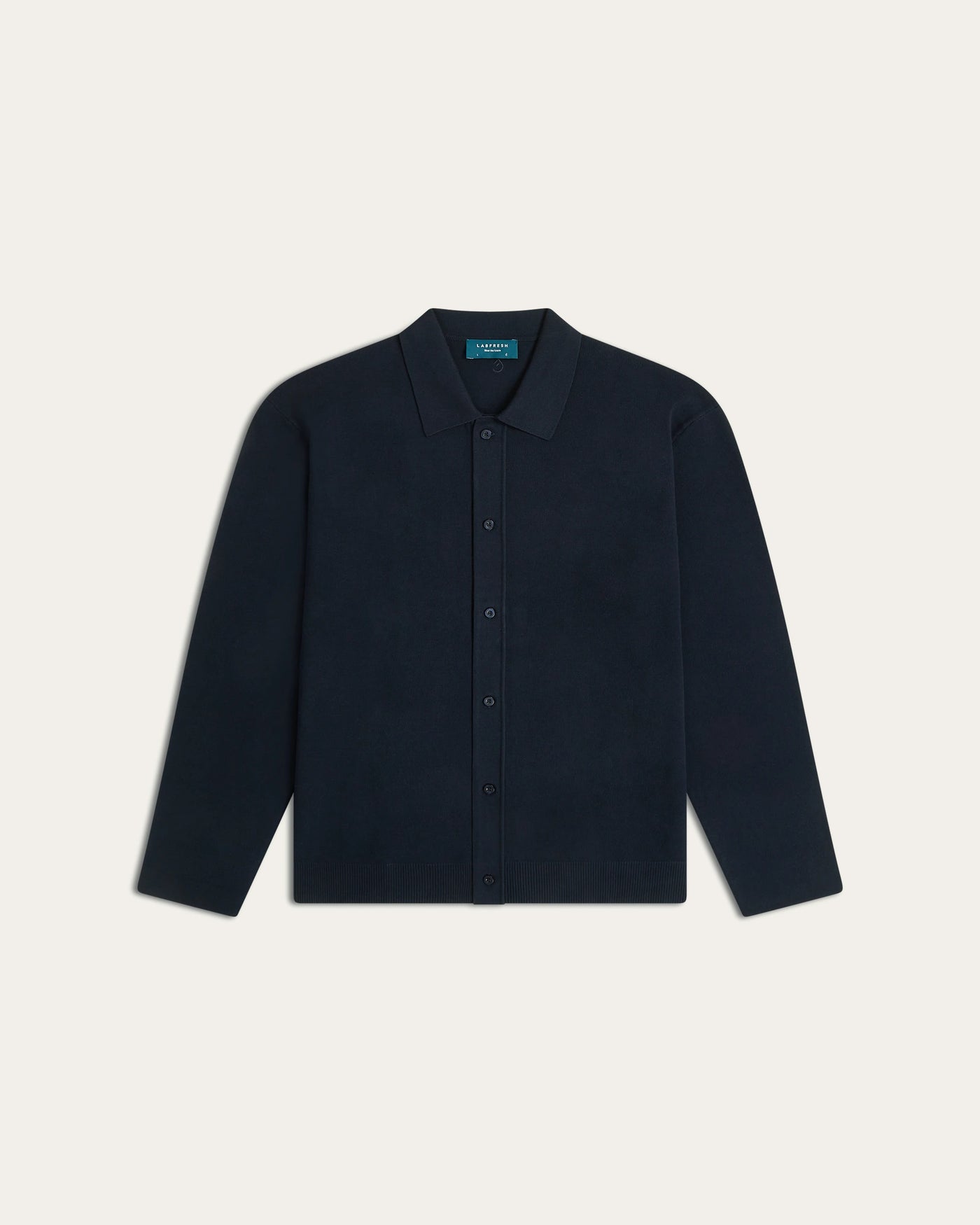 Jacquard Cardigan Navy