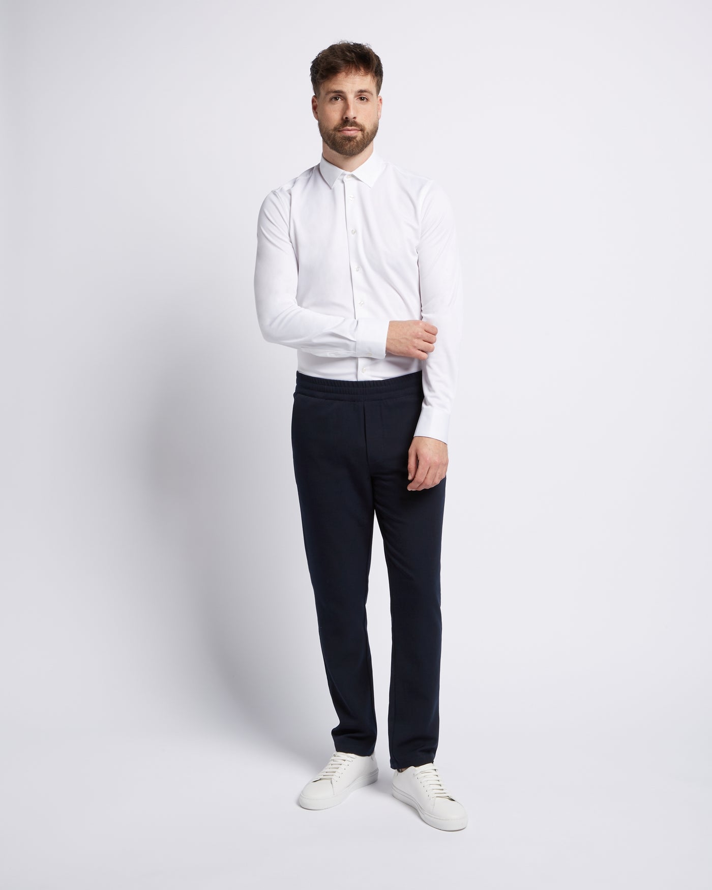 Relaxed Performance trousers navy