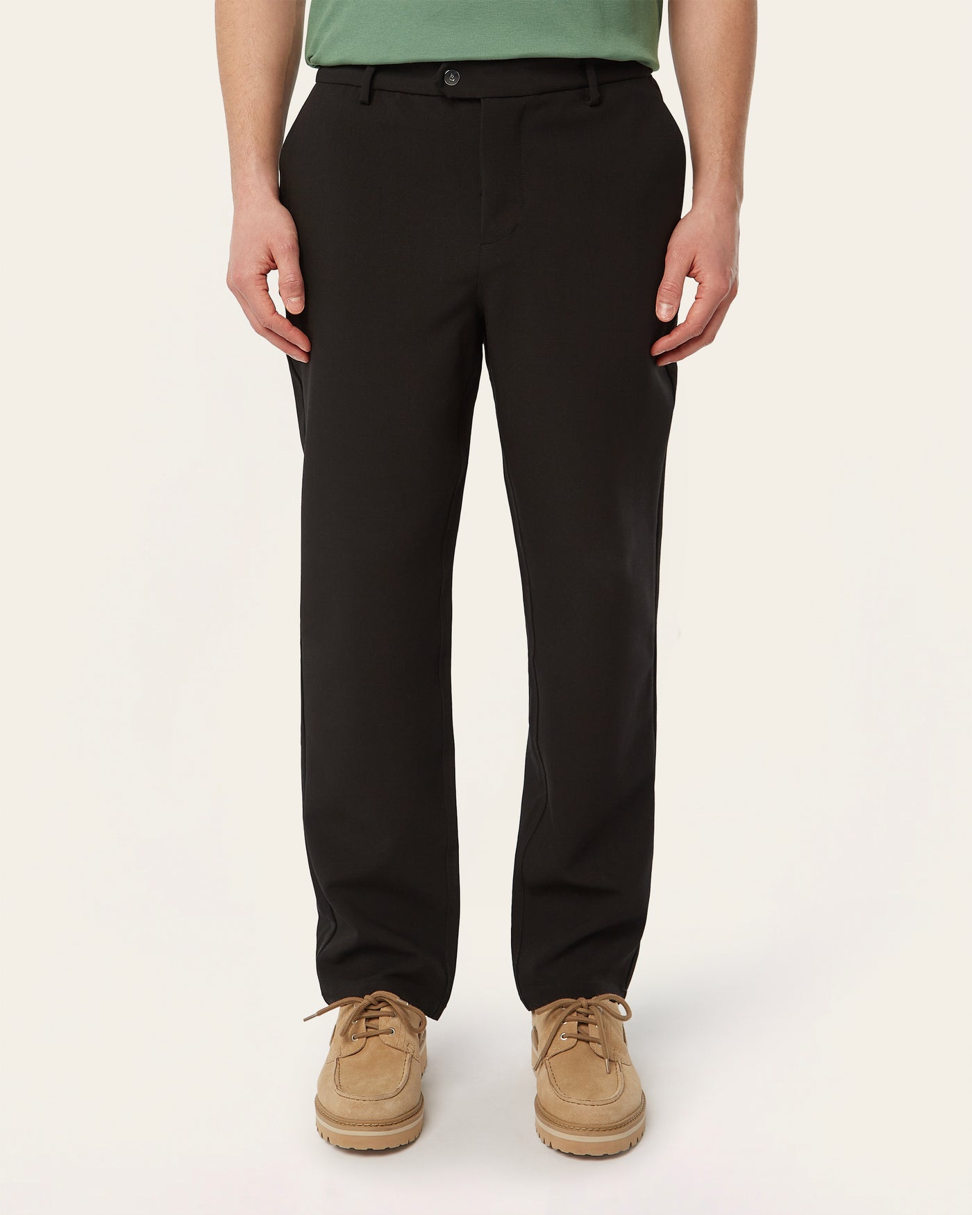 Straight Classic Pants Black