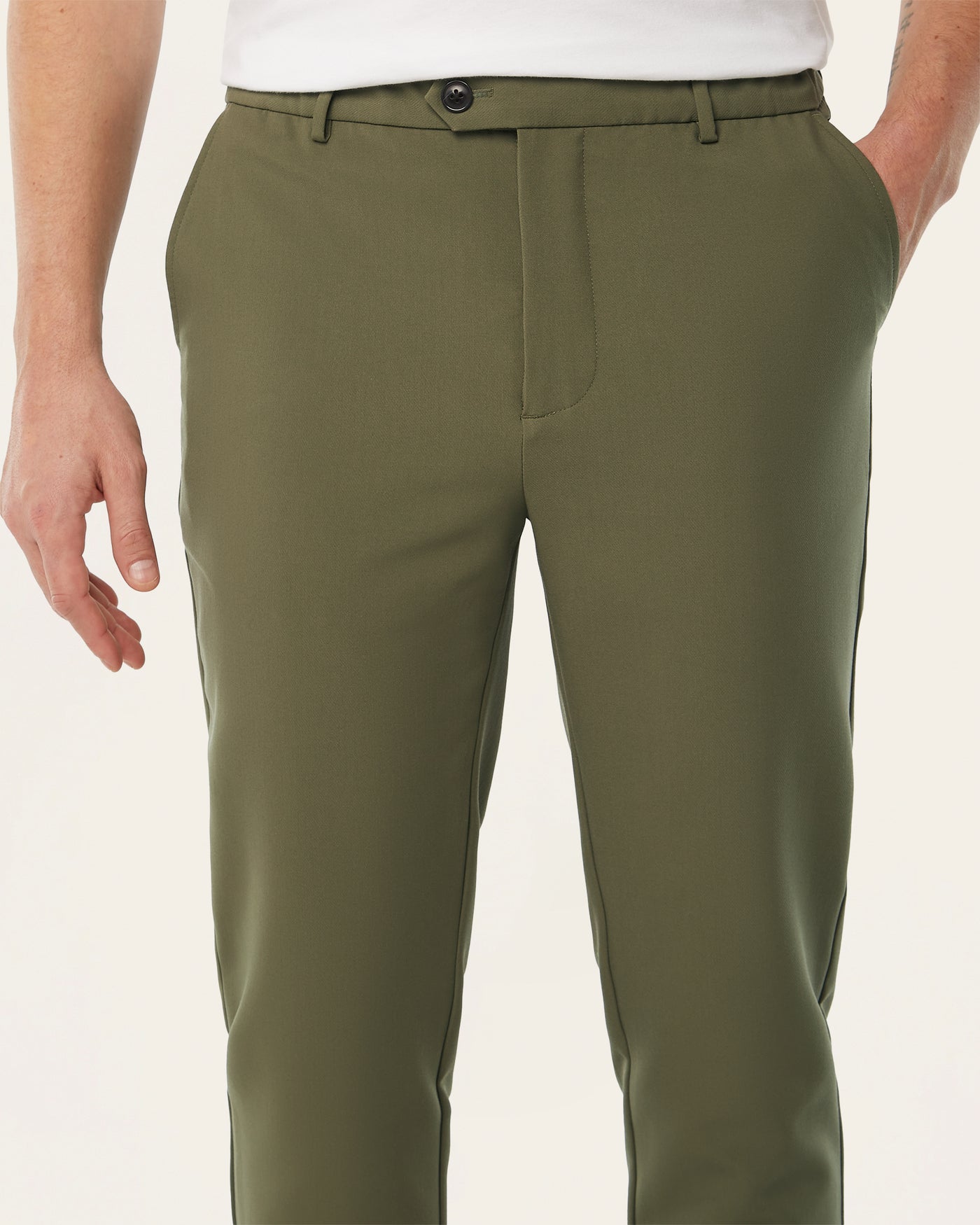 Regular Classic Pants Olive