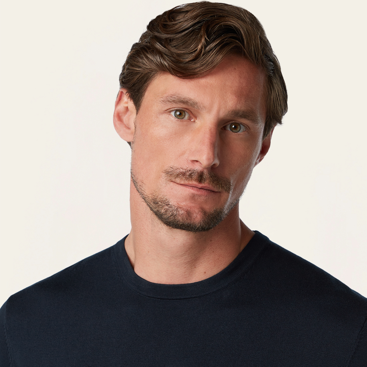 Knitted t-shirt Navy
