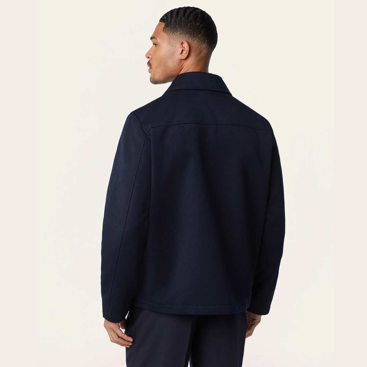 Twill Jacket Navy