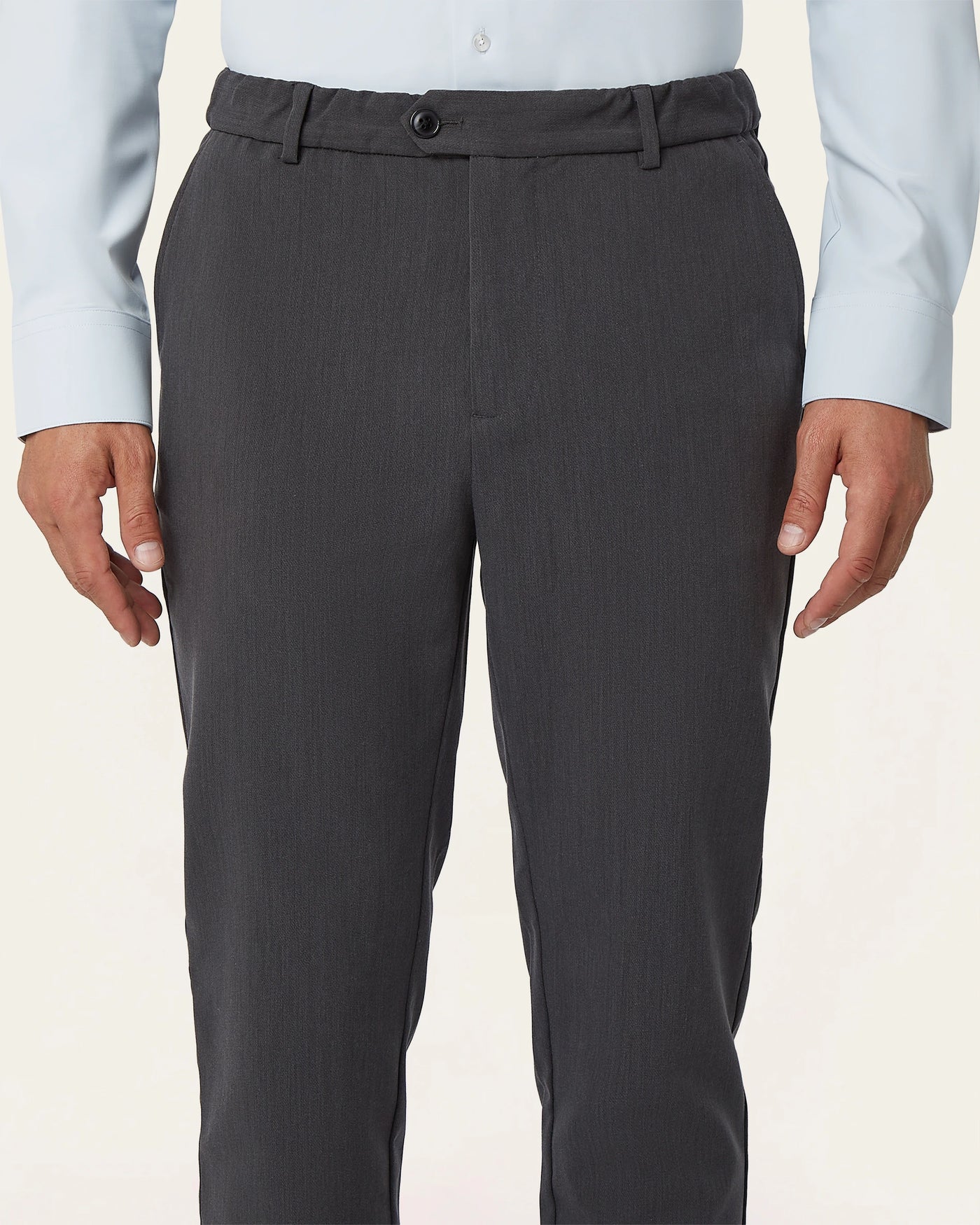Regular Classic Pants Dark Grey