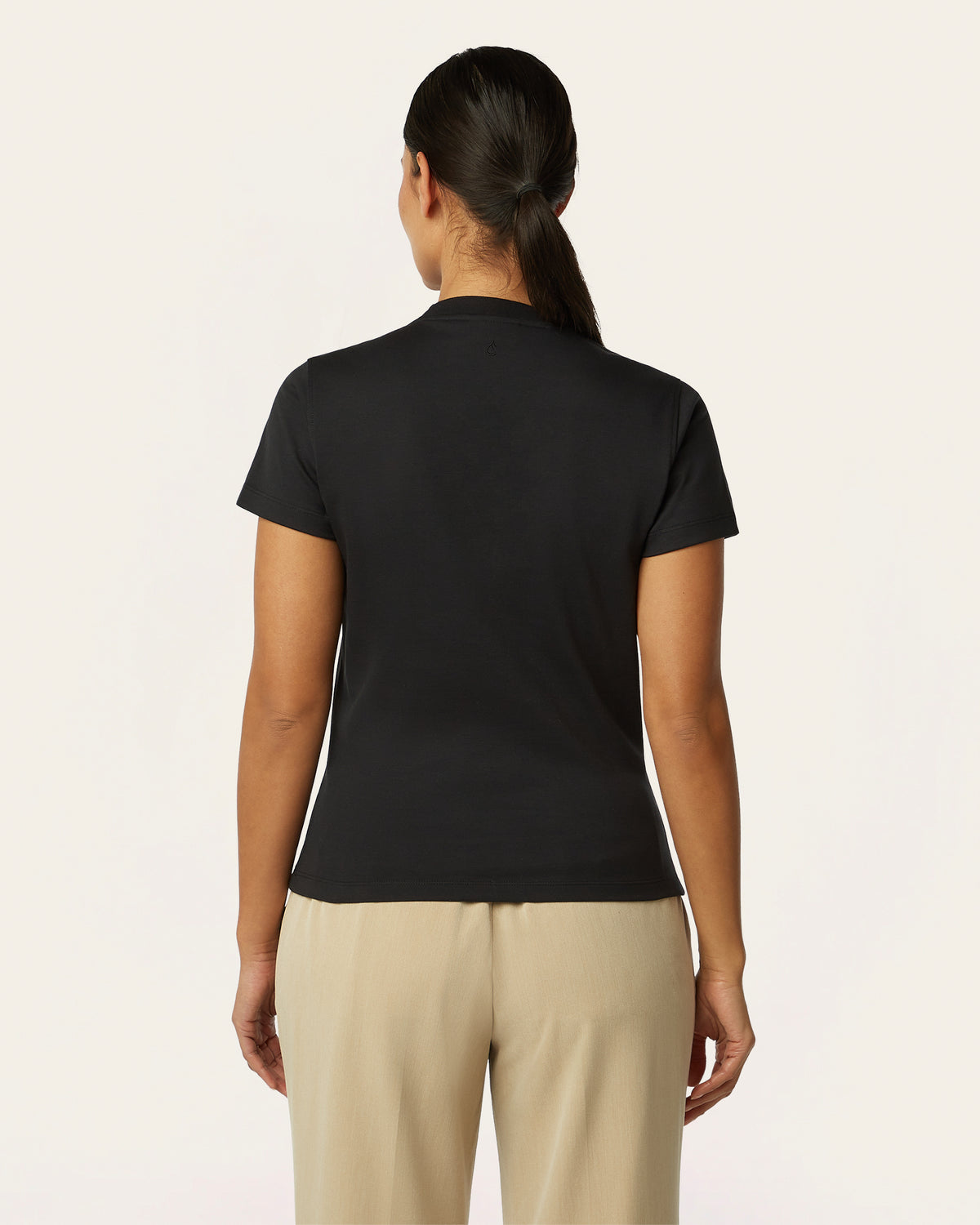 Interlock Slim T-shirt - Black