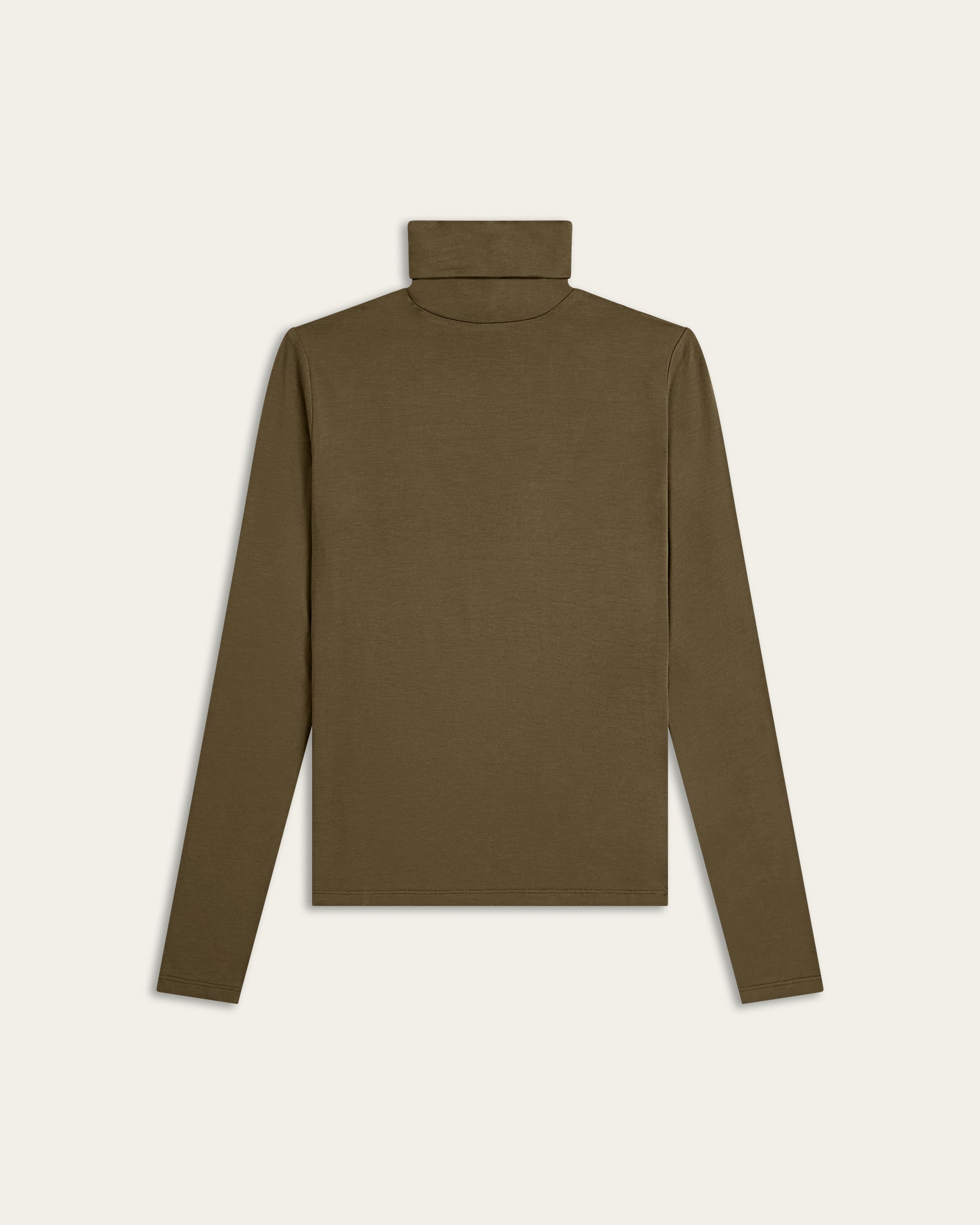 Turtleneck Knit - Dark Olive