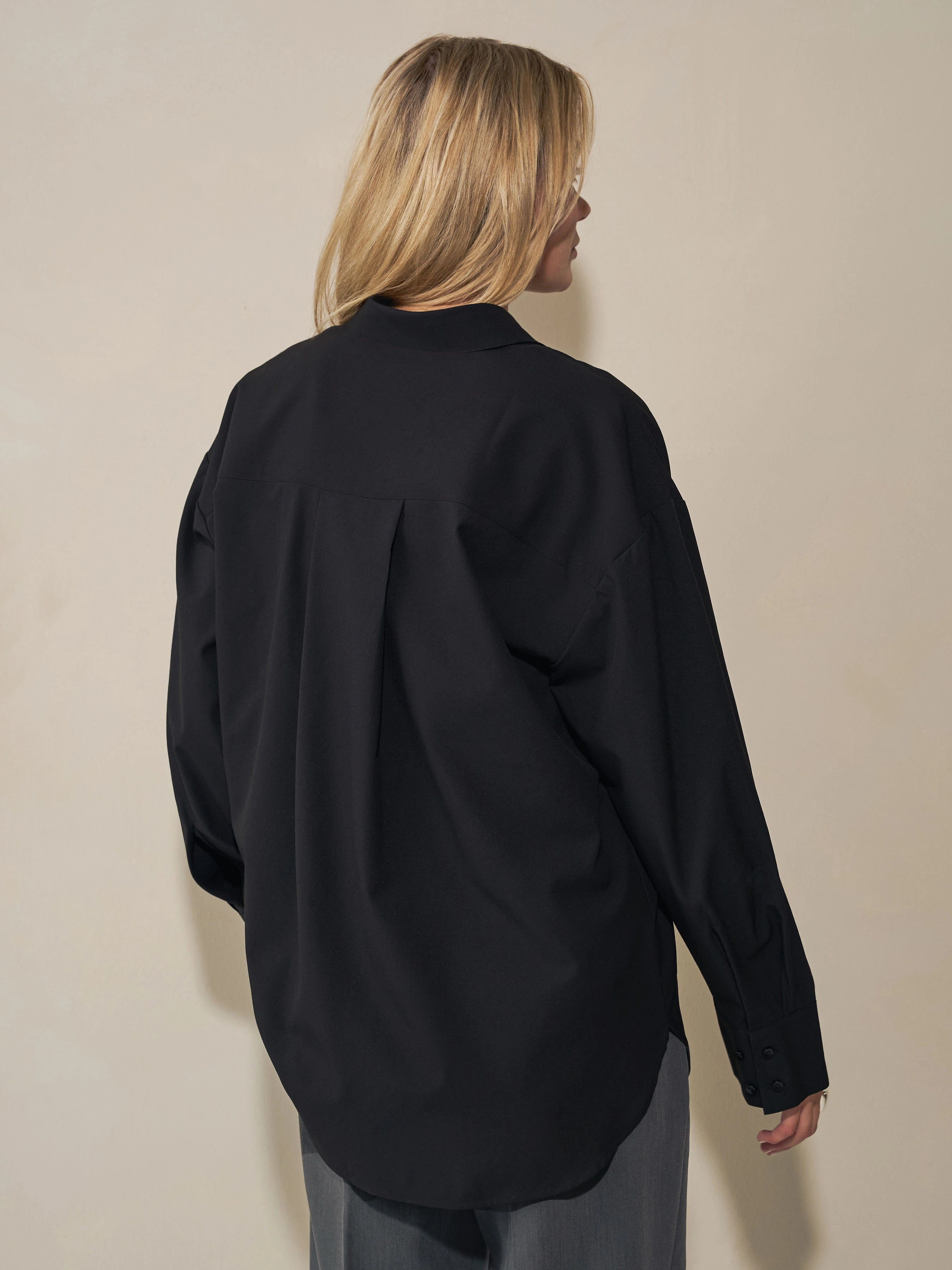 Gen 1: Loose fit Blouse - Black