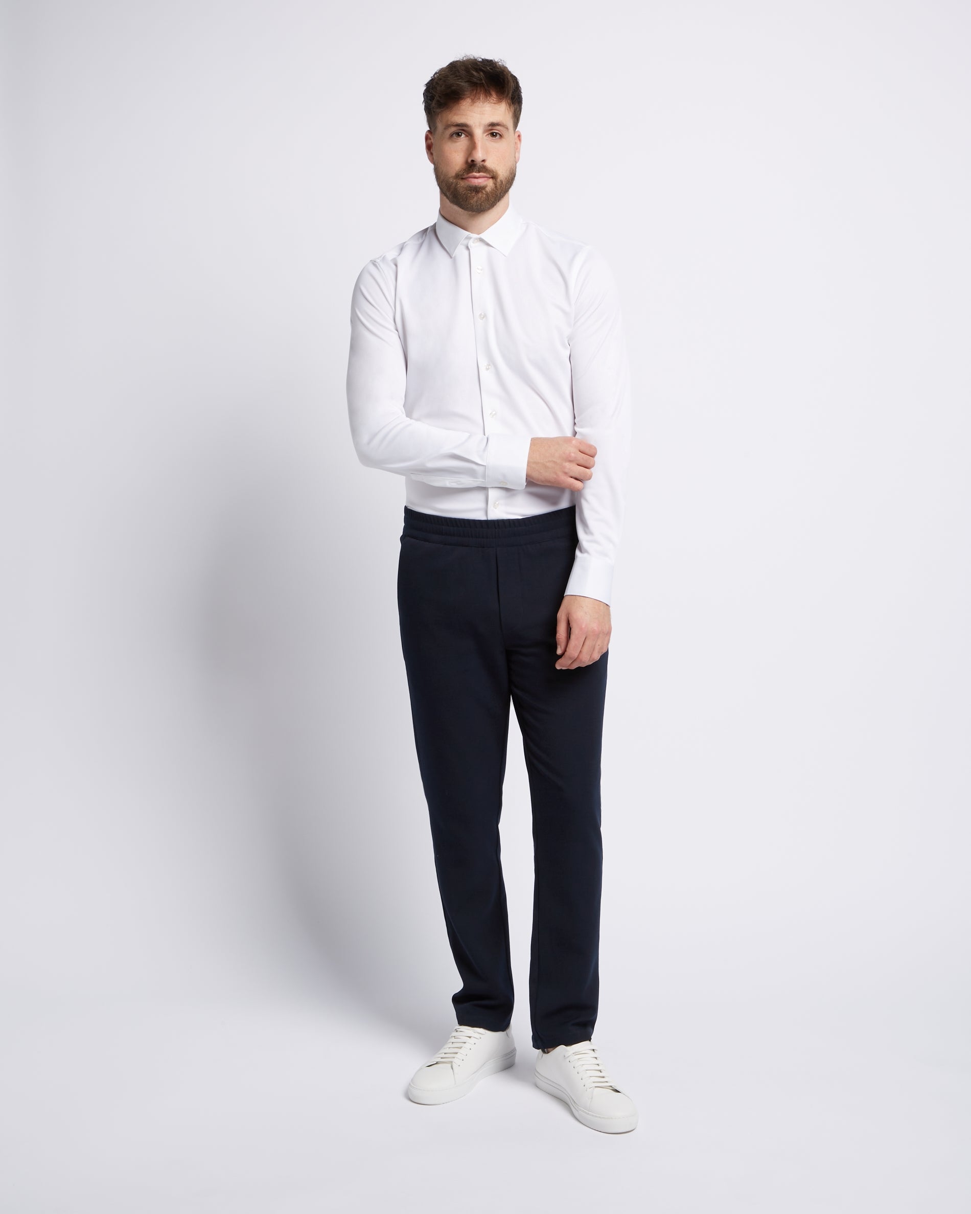 Relaxed Performance trousers navy