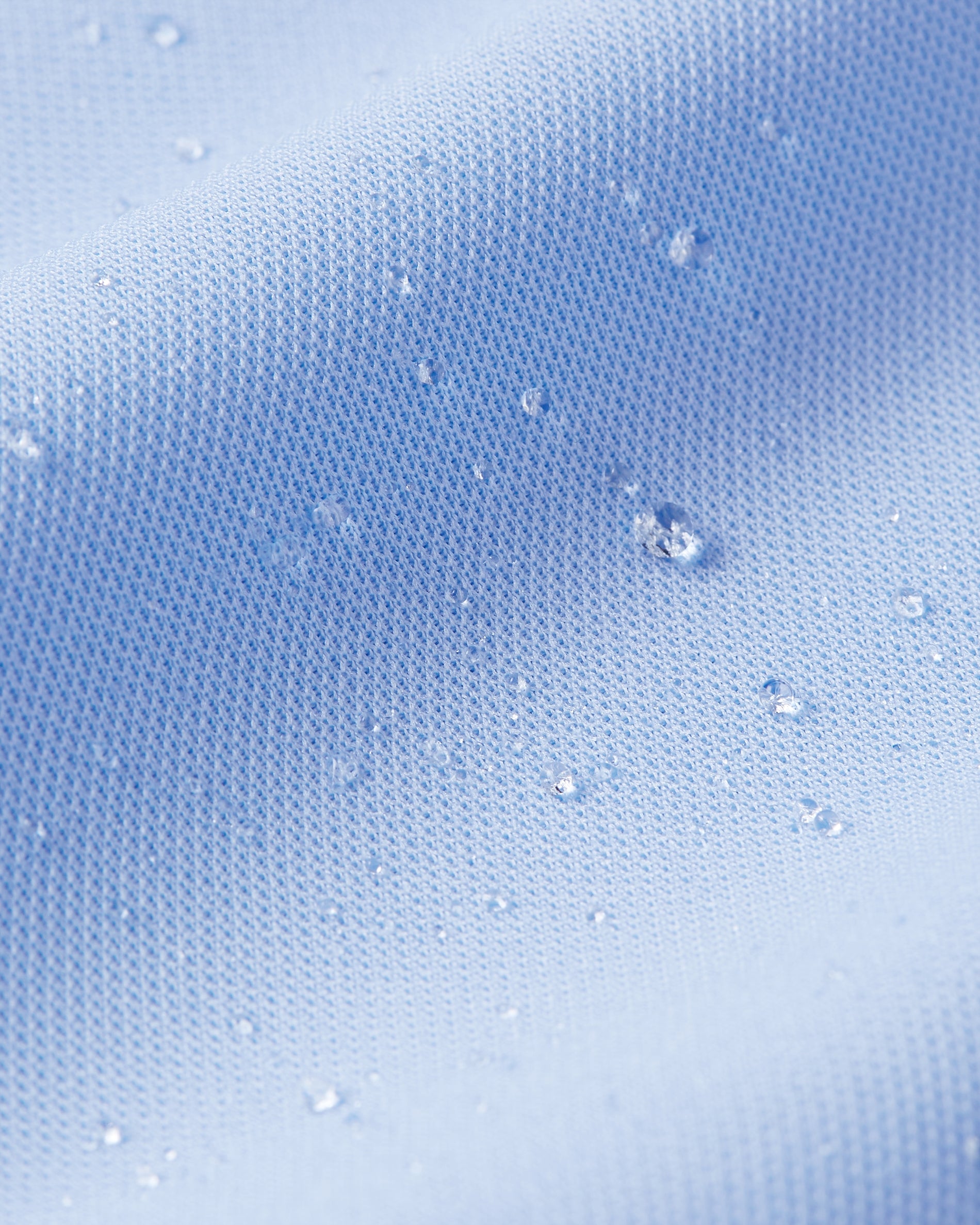 Prior Tech: Non-iron stretch shirt blue