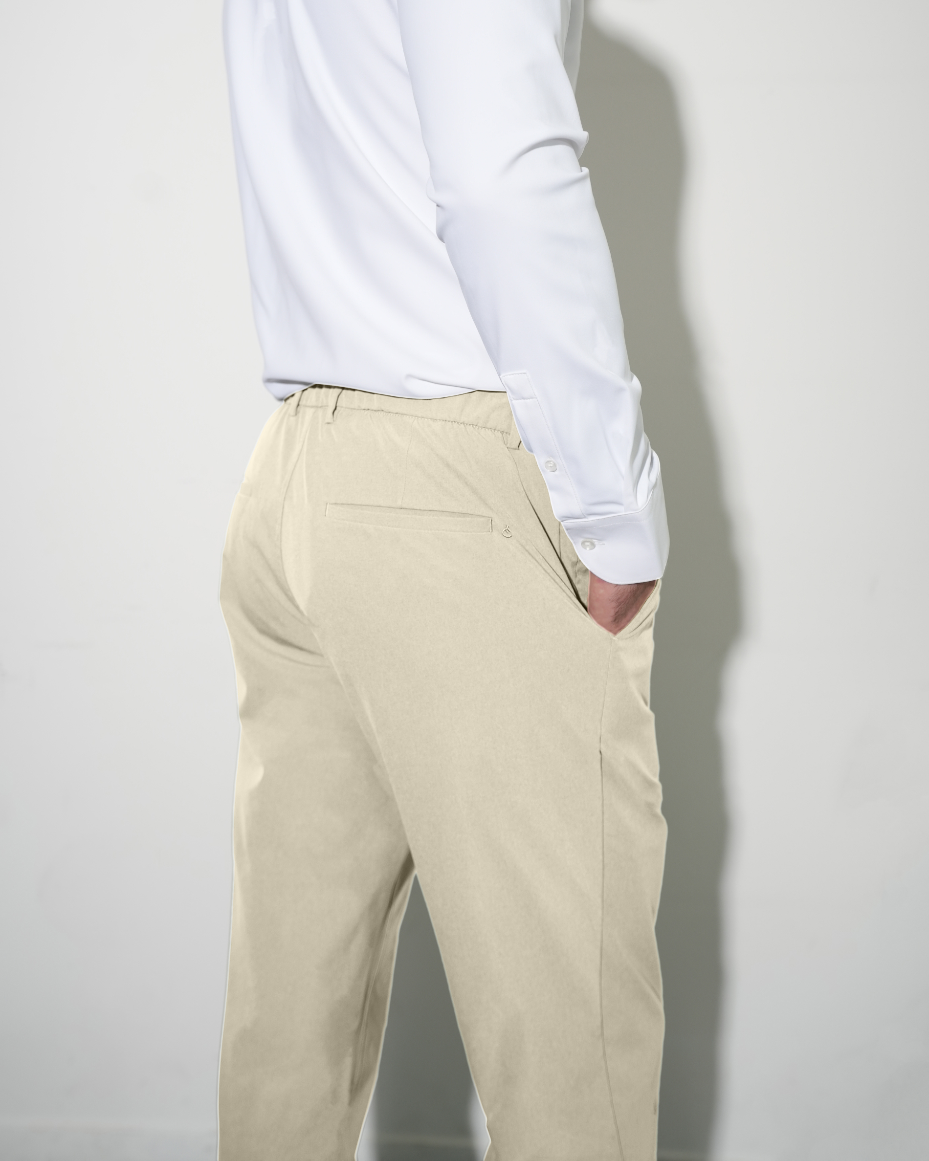 Performance trousers sand