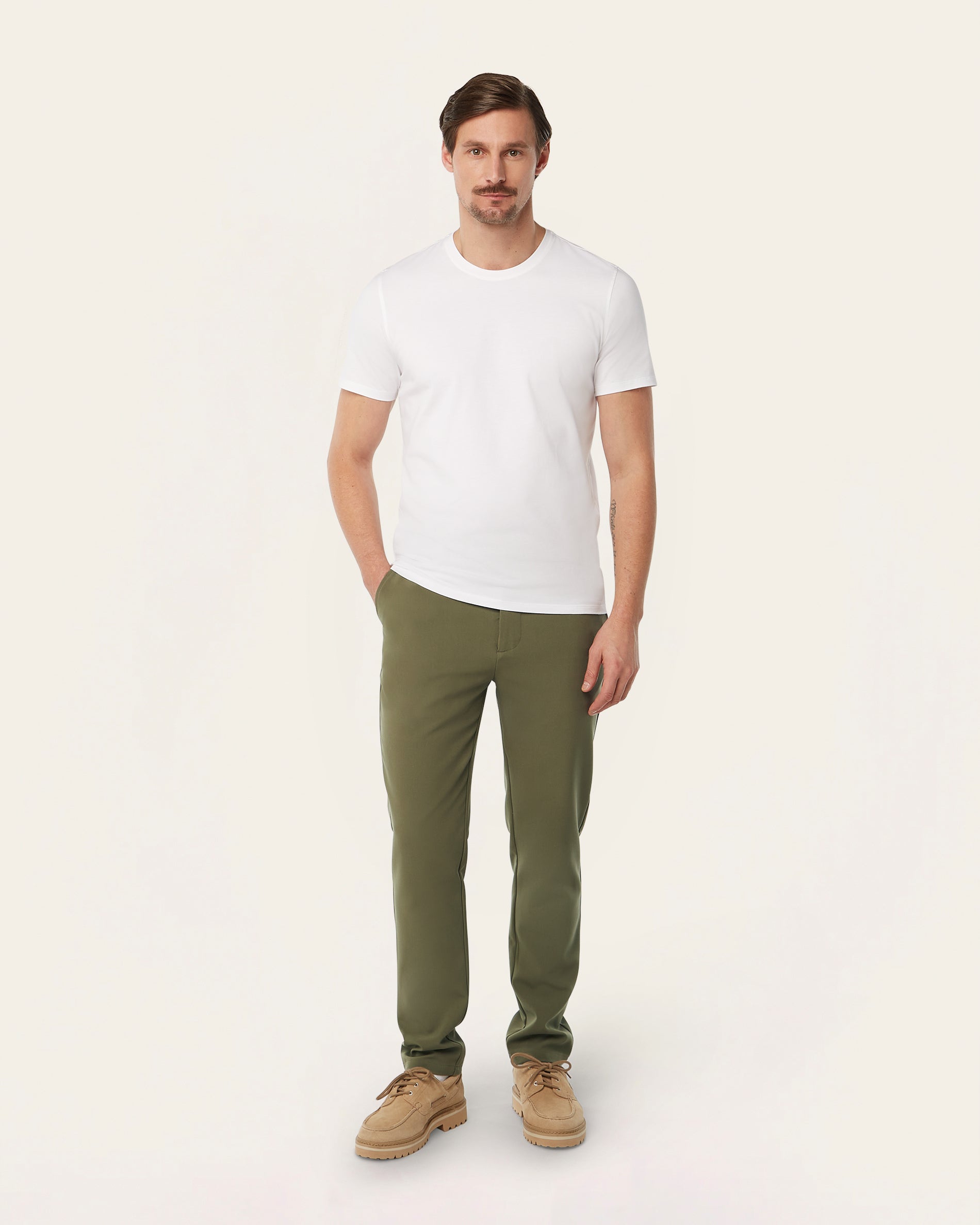 T-shirt 3-pack bundle | White & Black & Light grey